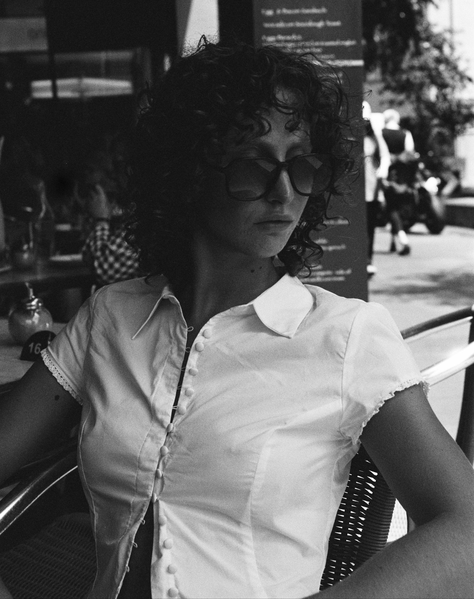 Cotton Shirt with lace